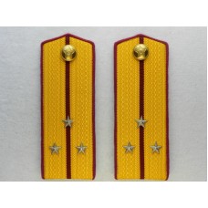Погоны повседневные СТАРШИЙ ЛЕЙТЕНАНТ, ПЕХОТА,  обр.1943 г..